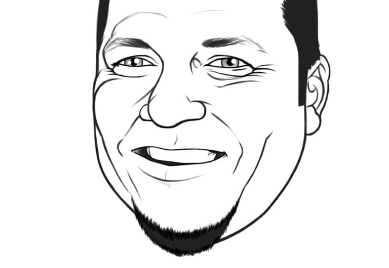Trevor Solowoniuk portrait by Bowman